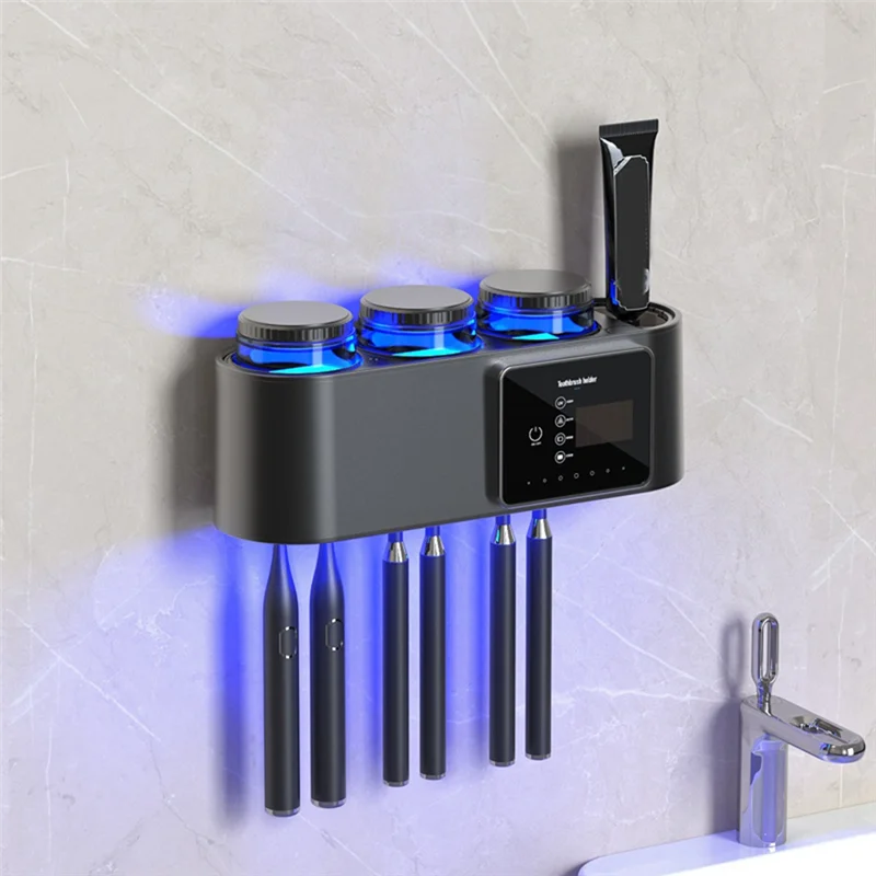 Premium UV Toothbrush Sanitizer Holder™