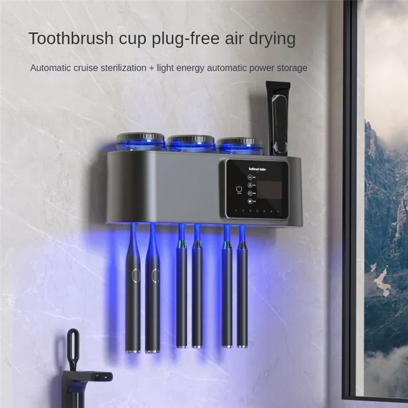 Premium UV Toothbrush Sanitizer Holder™